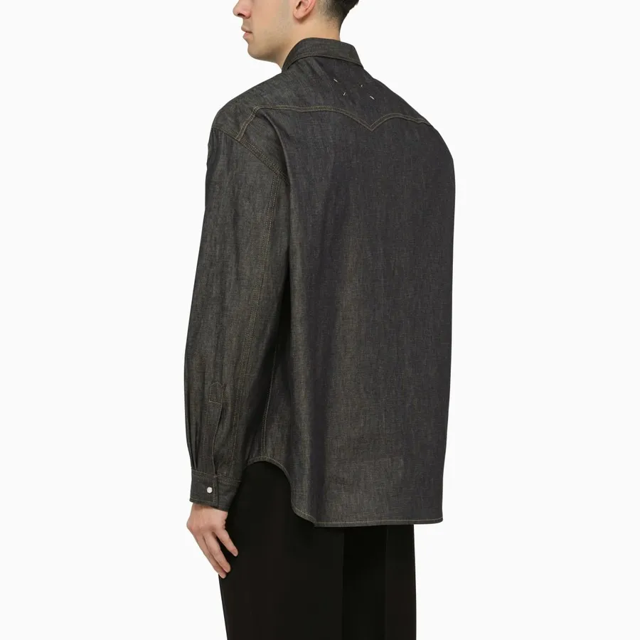 Maison Margiela  |Denim Street Style Long Sleeves Plain Cotton Designers