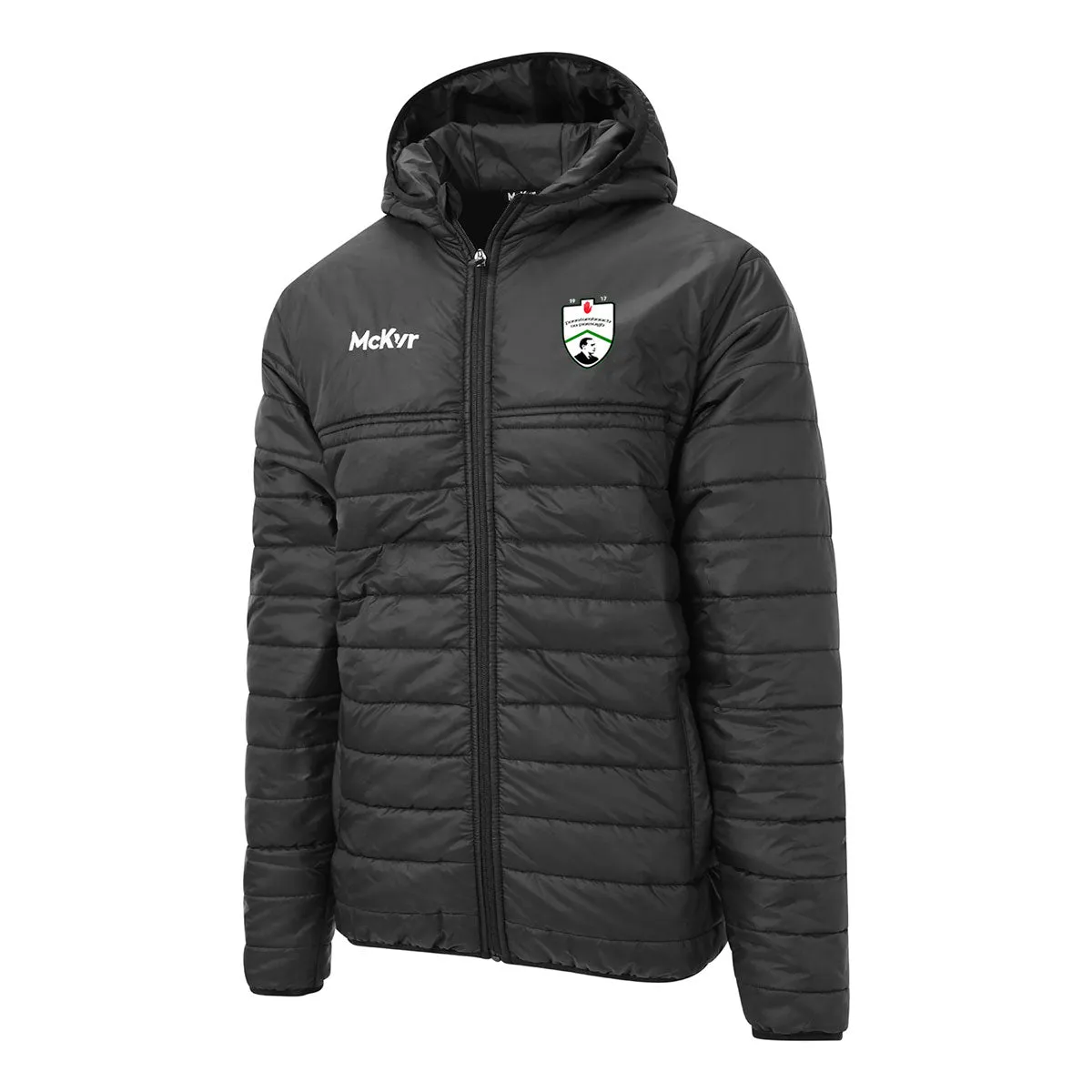 Mc Keever Fintona Pearses GAA Core 22 Puffa Jacket - Adult - Black