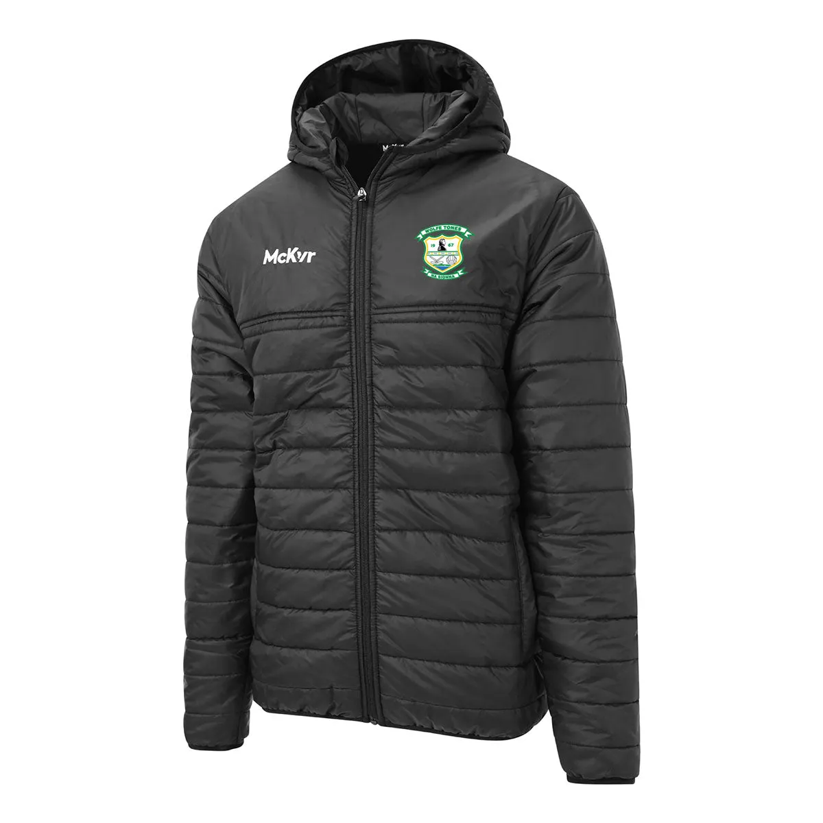 Mc Keever Wolfe Tones Na Sionna, Clare Core 22 Puffa Jacket - Adult - Black