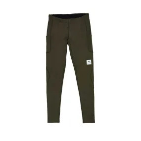 Men's Combat + Long Tights - Green