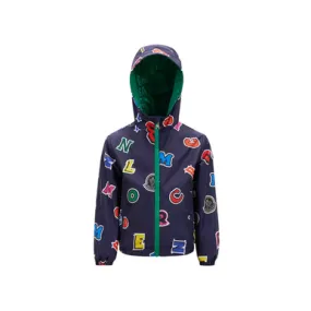 Moncler Kids' Delbee Reversible Hooded Jacket