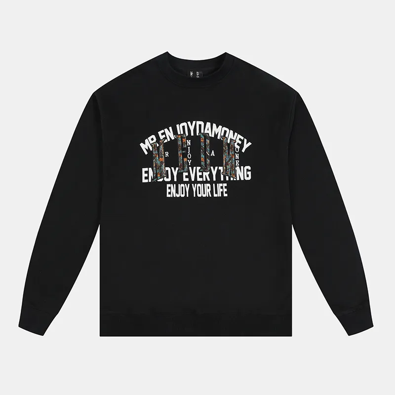 MR. ENJOY DA MONEY  |Unisex Street Style Long Sleeves Sweatshirts