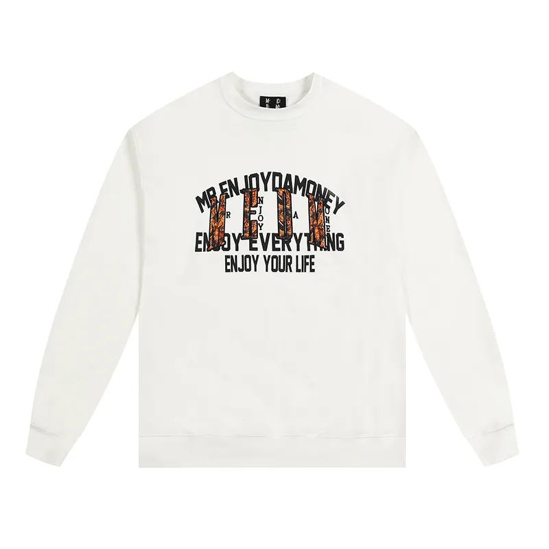 MR. ENJOY DA MONEY  |Unisex Street Style Long Sleeves Sweatshirts