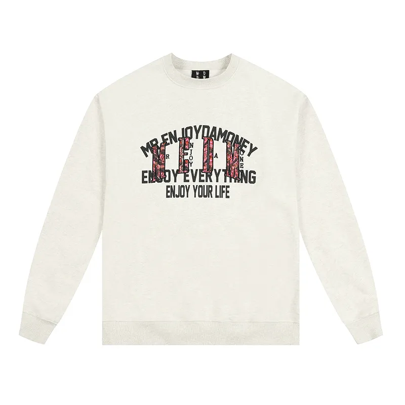 MR. ENJOY DA MONEY  |Unisex Street Style Long Sleeves Sweatshirts