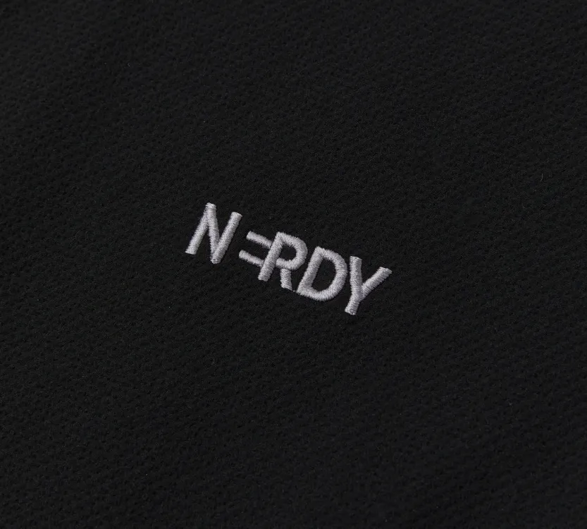 NERDY  |Unisex Street Style Long Sleeves Logo Tops