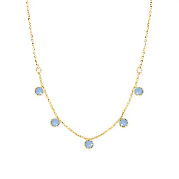 Nila LouLou Necklace - Blue