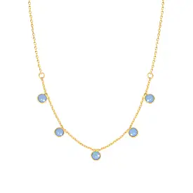 Nila LouLou Necklace - Blue