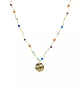 Nila Mini Stones Necklace - Multi