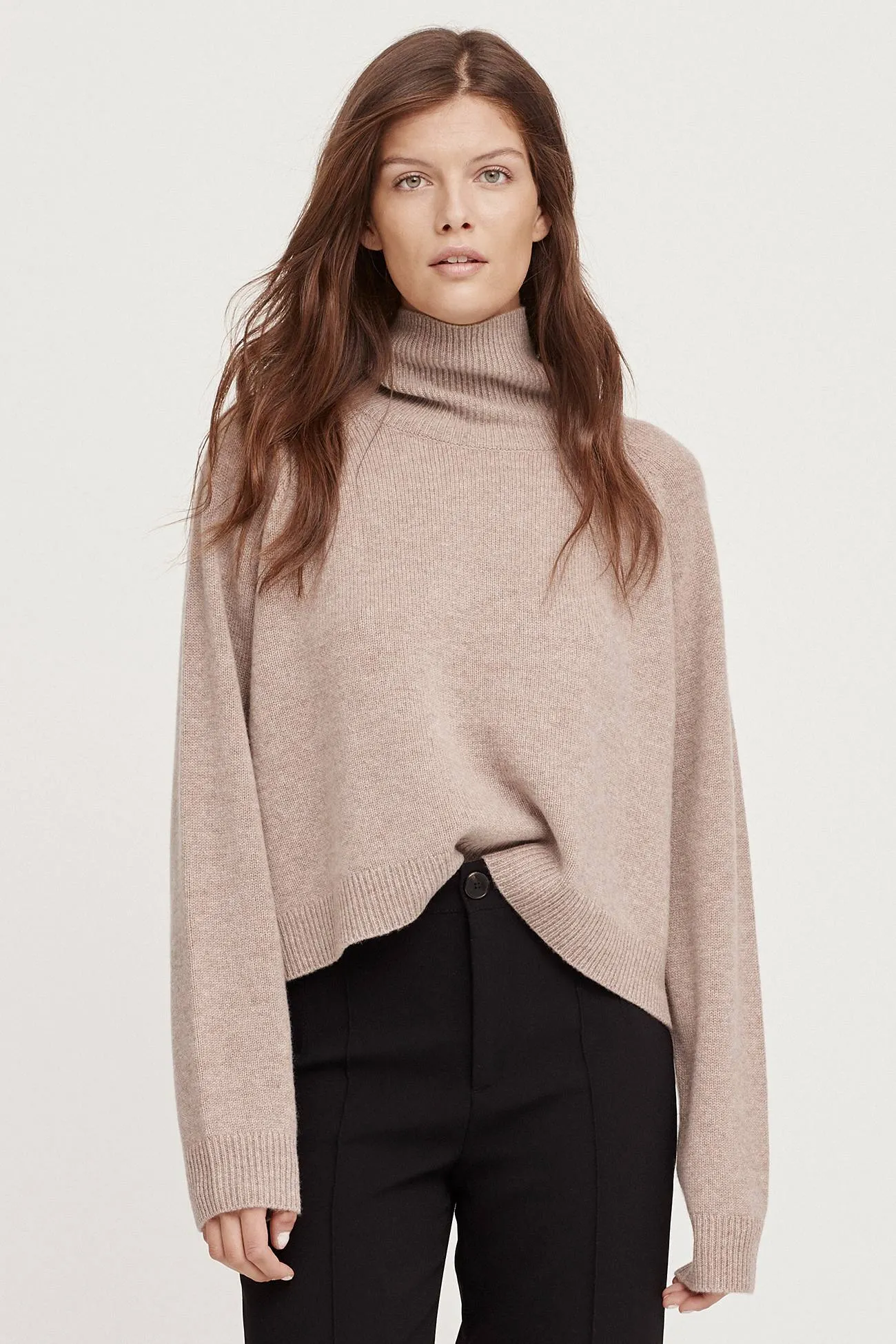 NOELLE TURTLENECK CASHMERE SWEATER