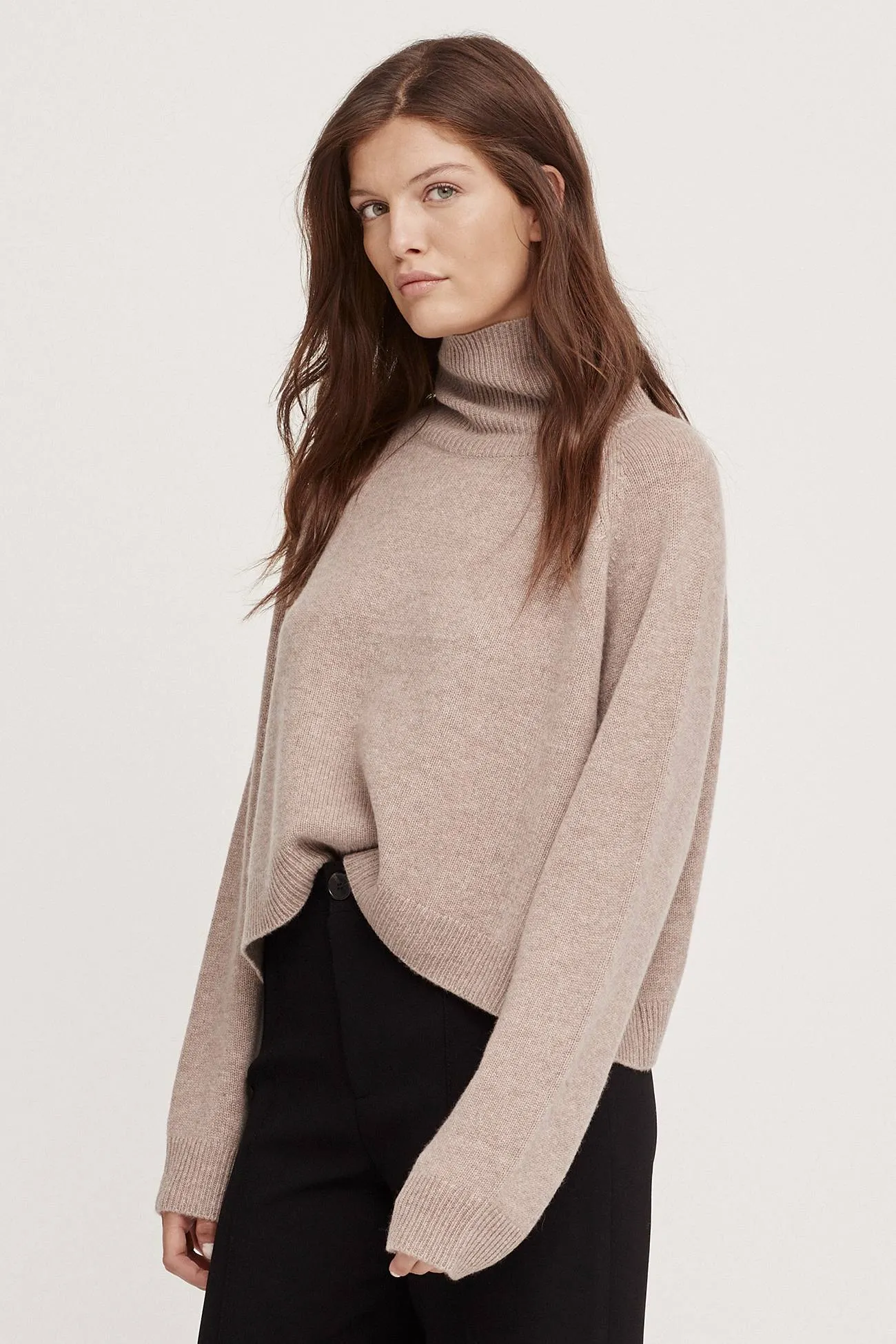 NOELLE TURTLENECK CASHMERE SWEATER