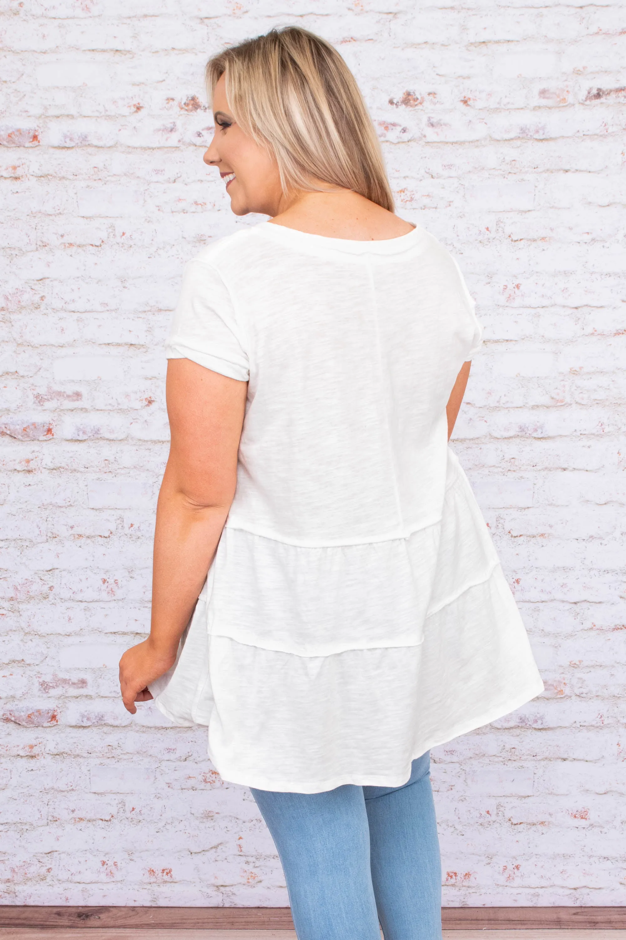 Once A Day Tunic, Off White