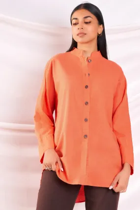 Orange Tunic Top