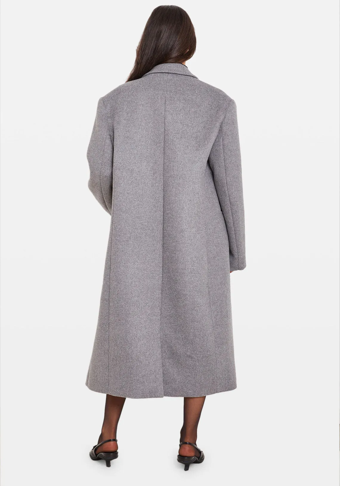 OVERSIZED COAT GREY