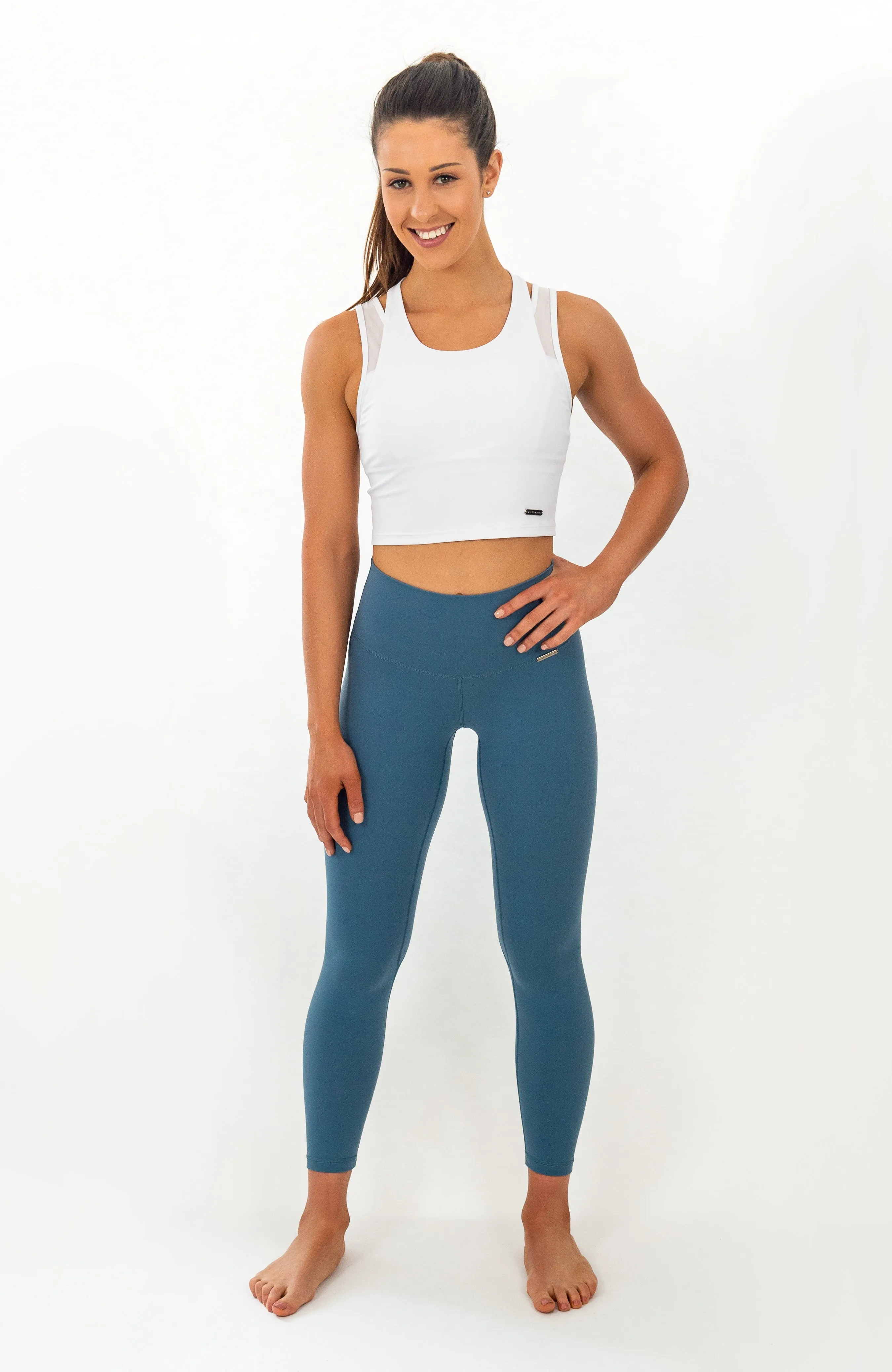 Paloma Leggings - Blue Slate