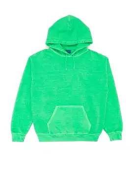 Pigment Dyed Hoodie Green