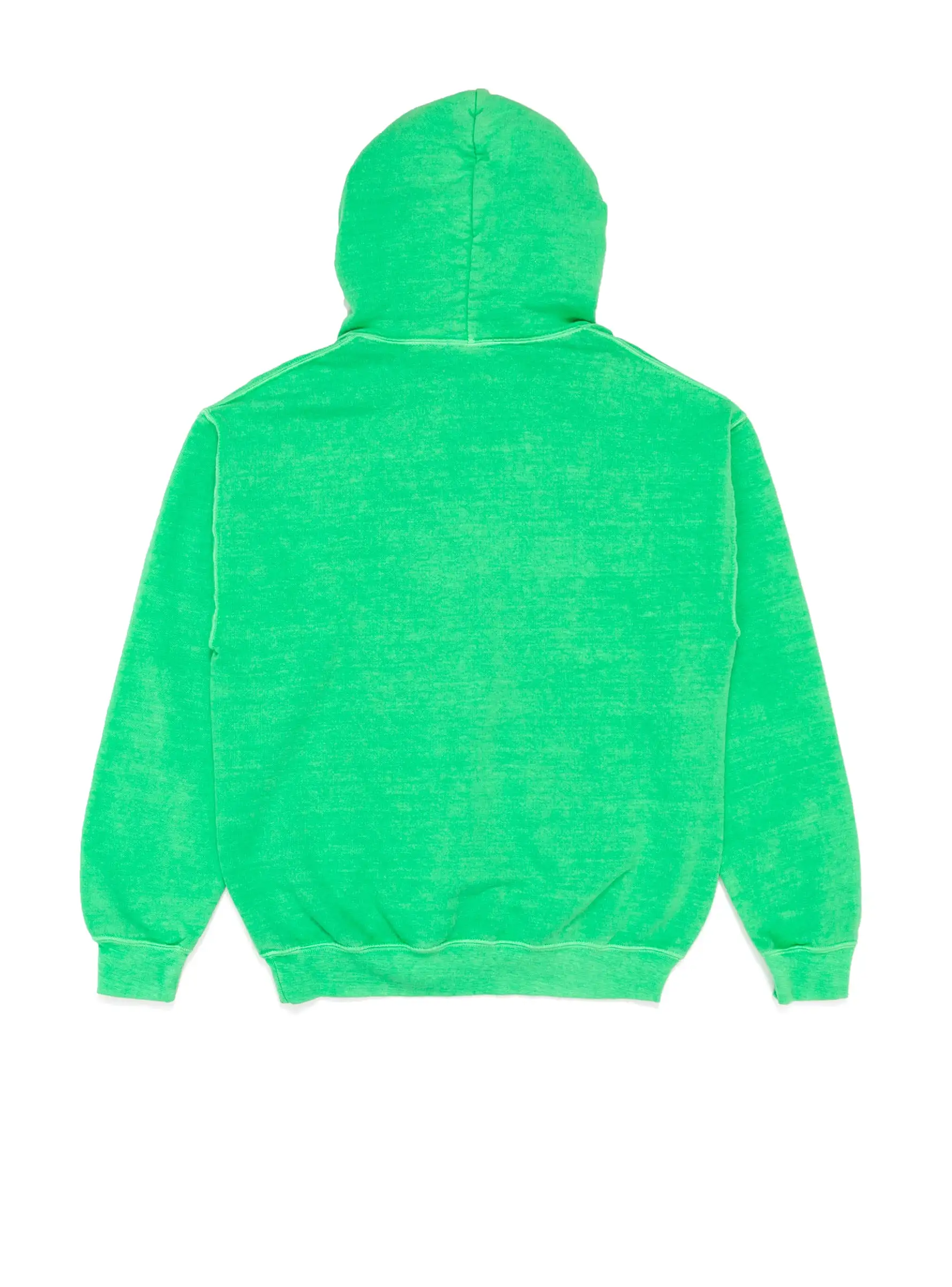 Pigment Dyed Hoodie Green