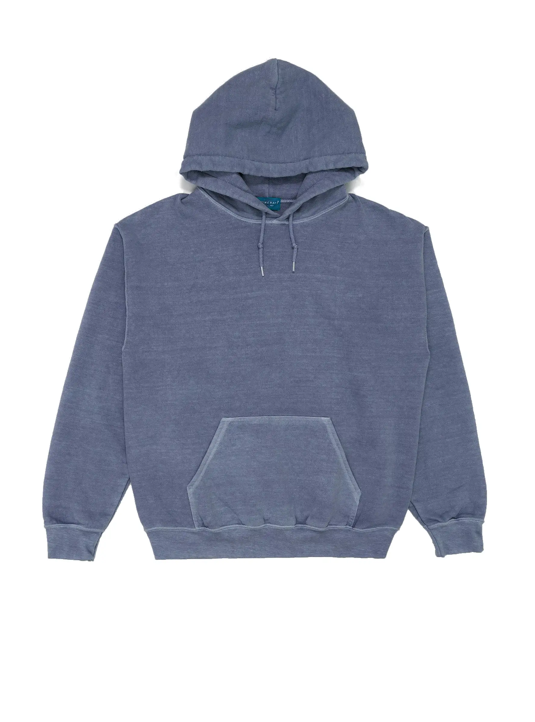 Pigment Dyed Hoodie Navy