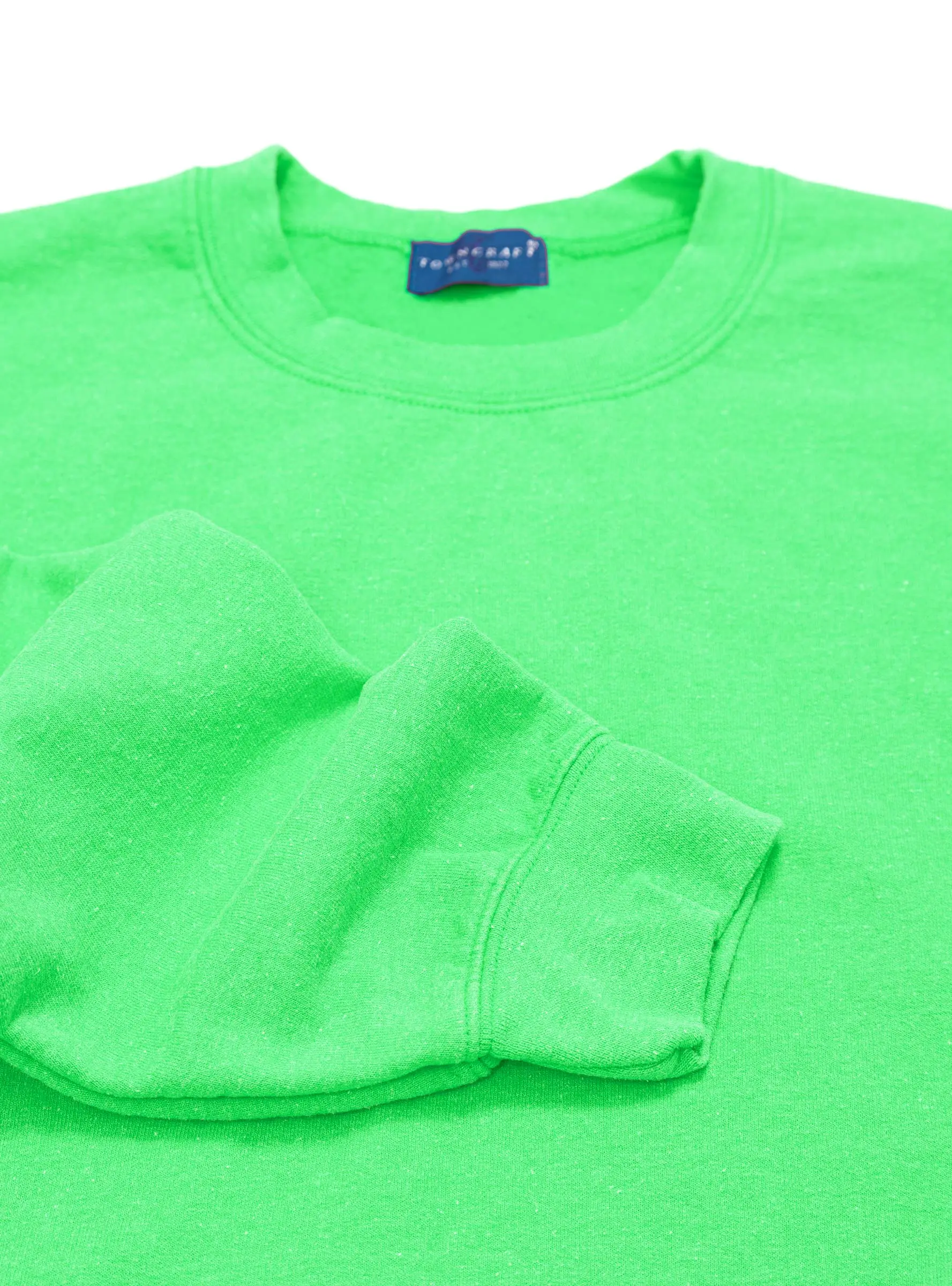 Pigment Dyed Sweatshirt Green