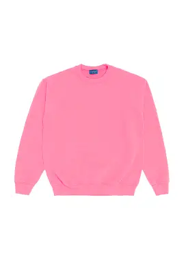 Pigment Dyed Sweatshirt Pink