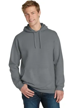 Port and Company Essential Pigment-Dyed Pullover Hooded Sweatshirt. PC098H