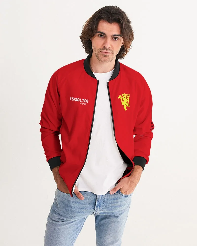 Red Dvls Legend Men's Bomber Jacket Red