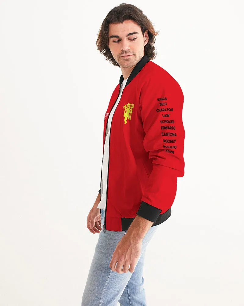 Red Dvls Legend Men's Bomber Jacket Red