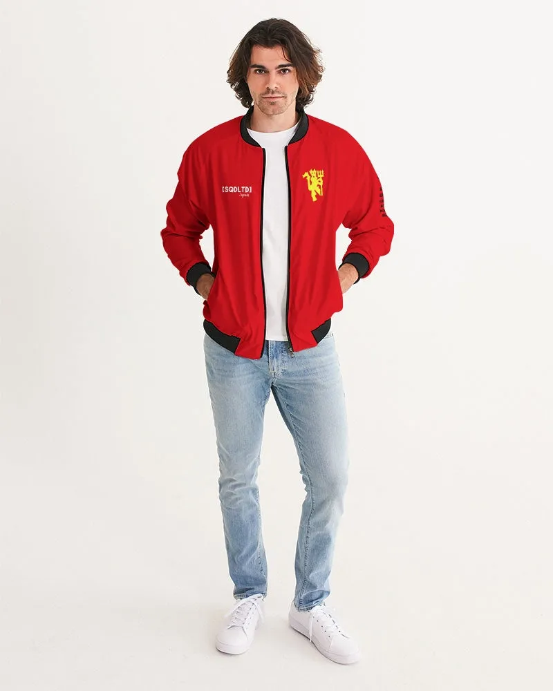 Red Dvls Legend Men's Bomber Jacket Red