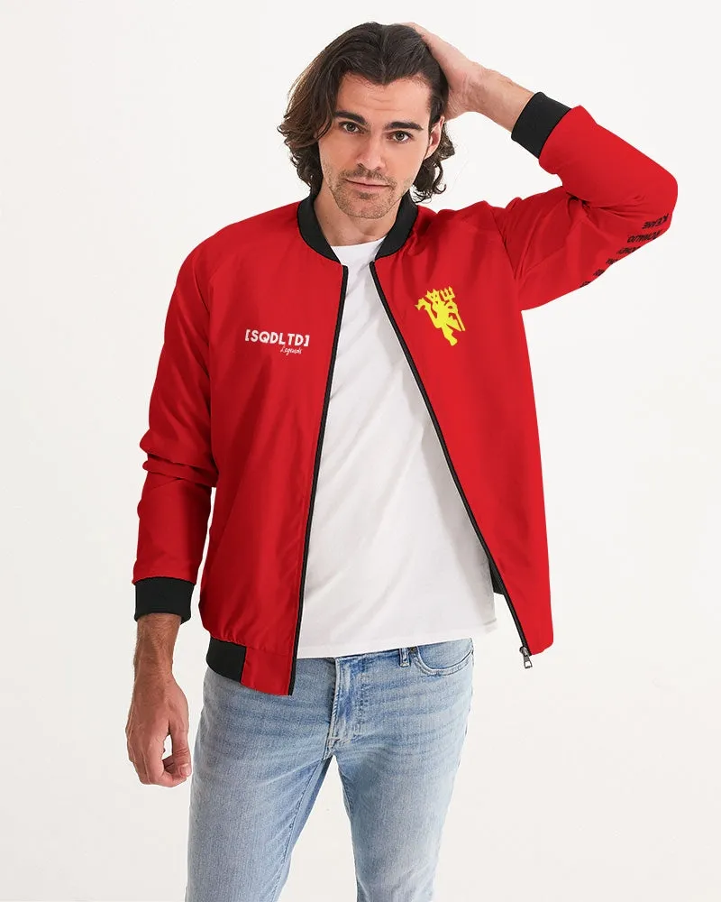 Red Dvls Legend Men's Bomber Jacket Red