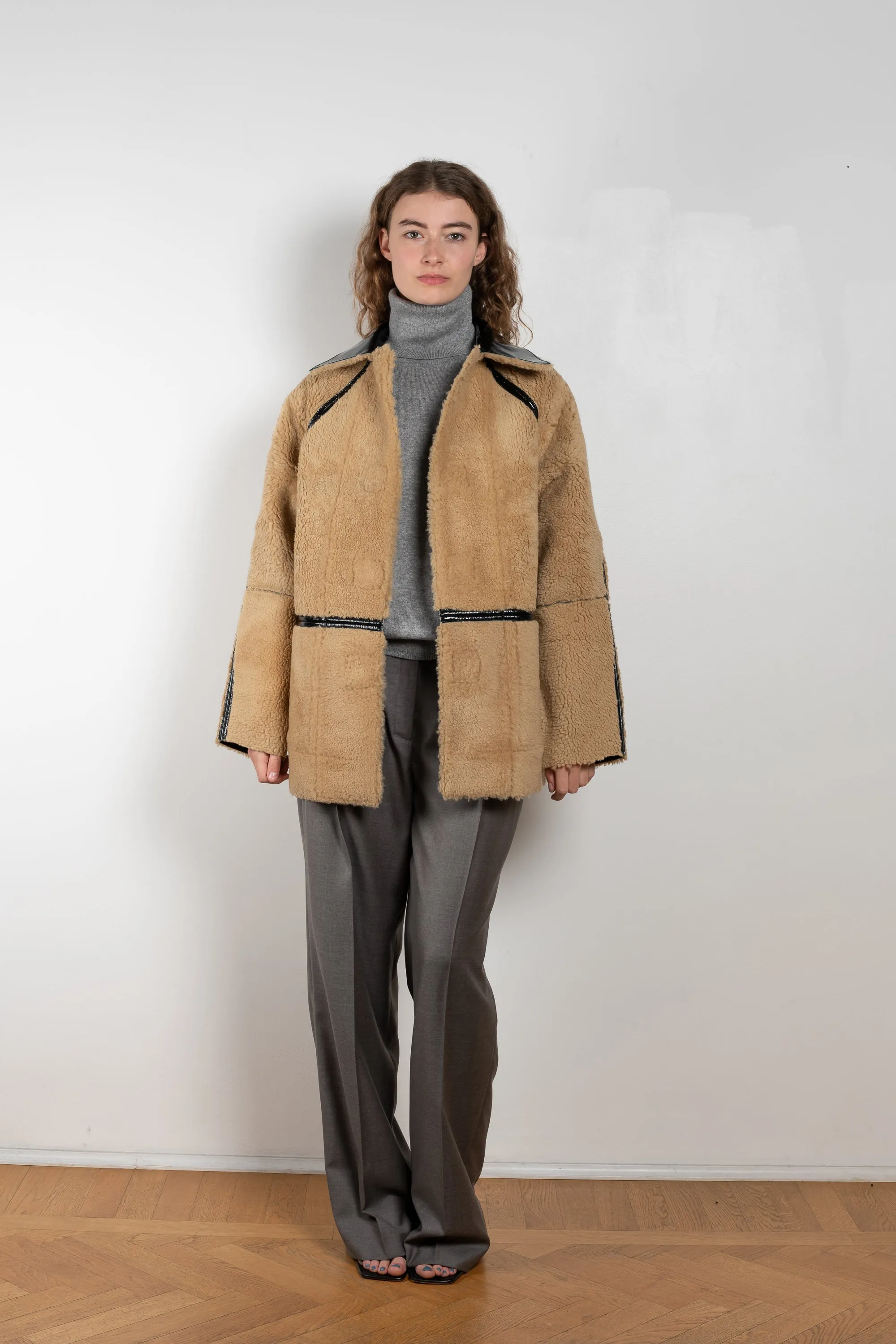 Reversible Shearling Coat