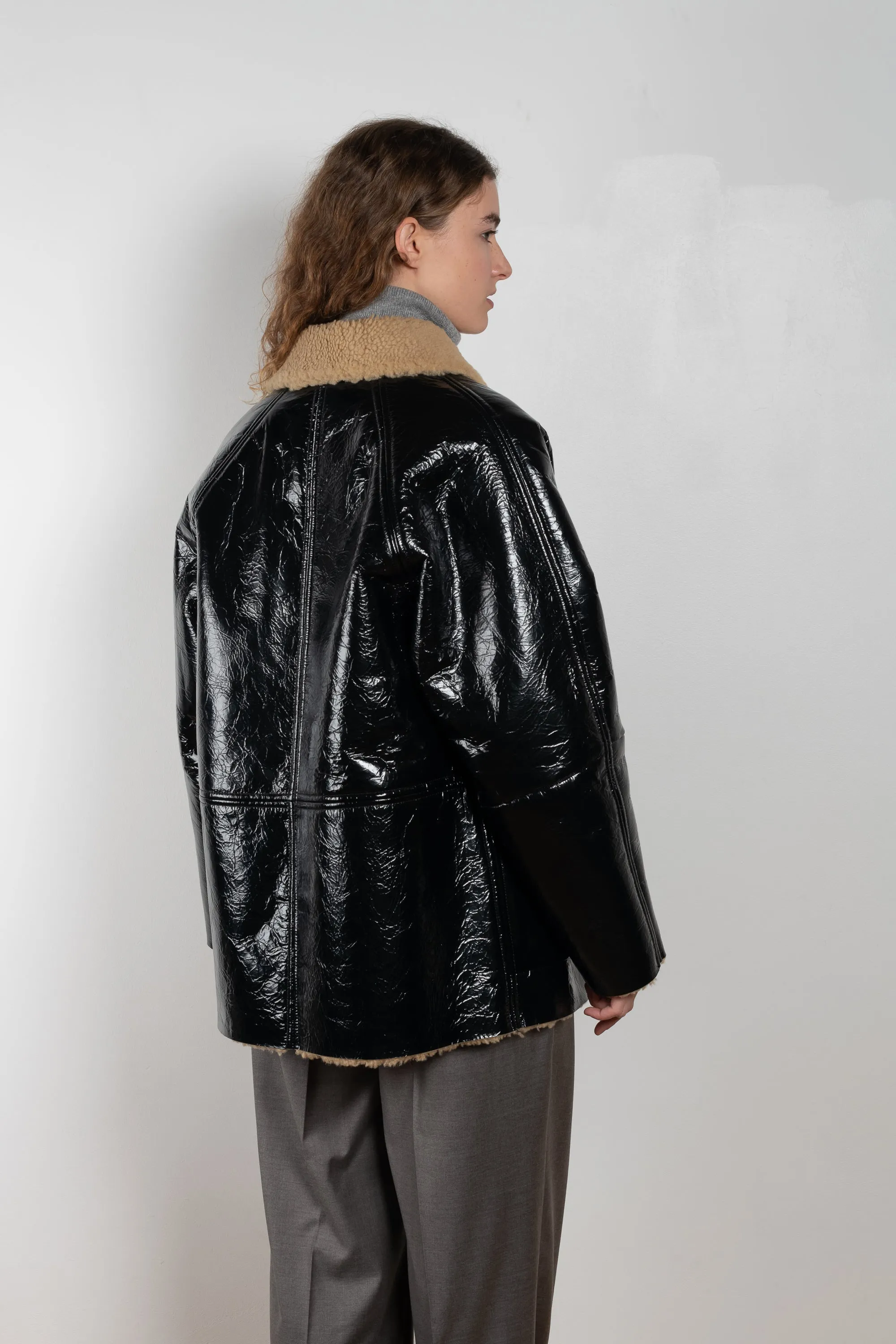 Reversible Shearling Coat