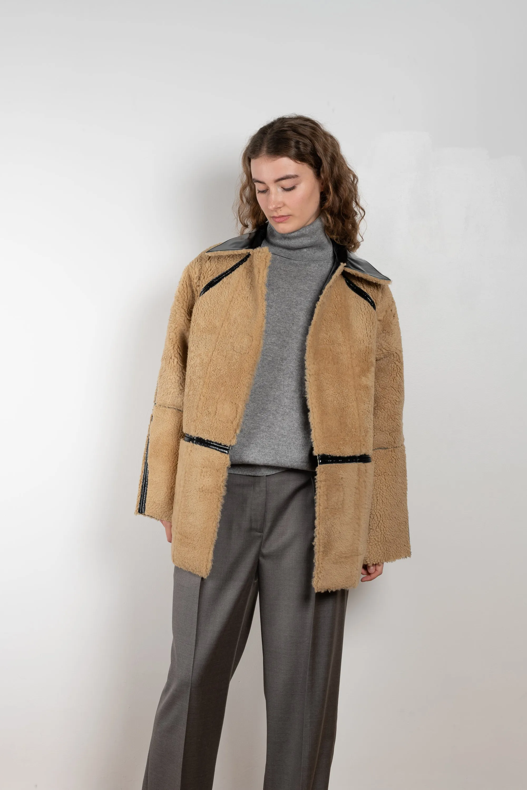 Reversible Shearling Coat