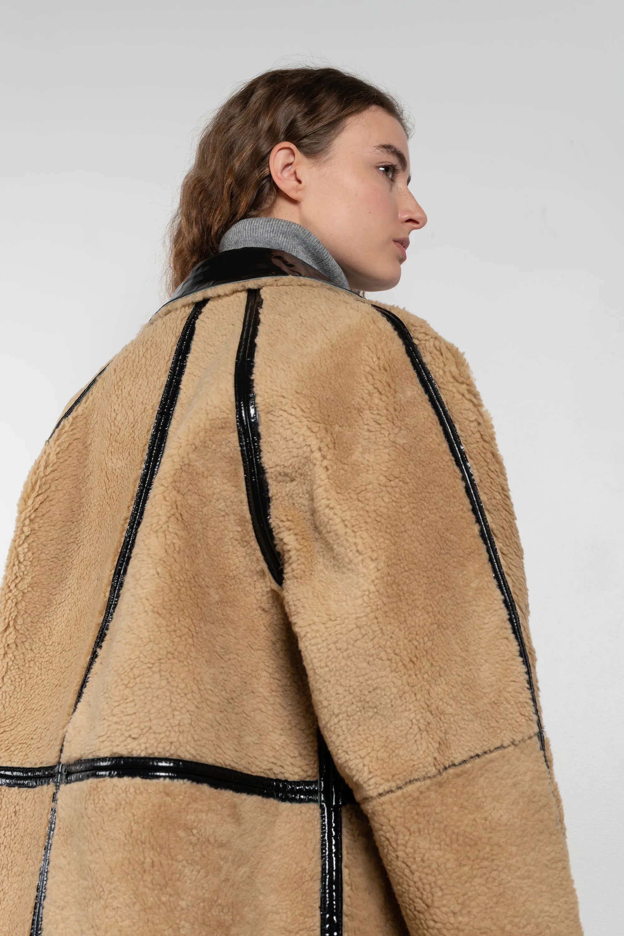 Reversible Shearling Coat