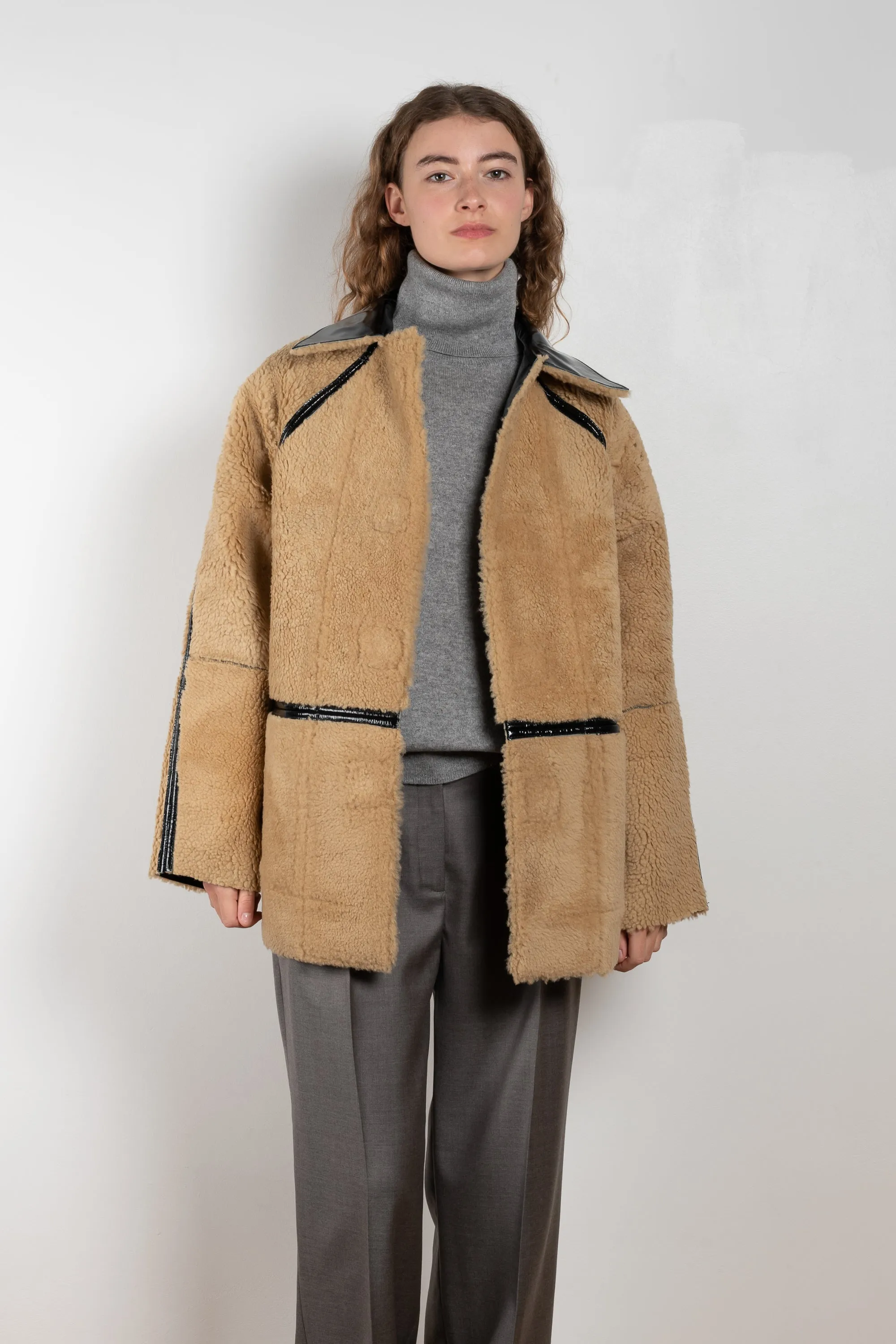 Reversible Shearling Coat