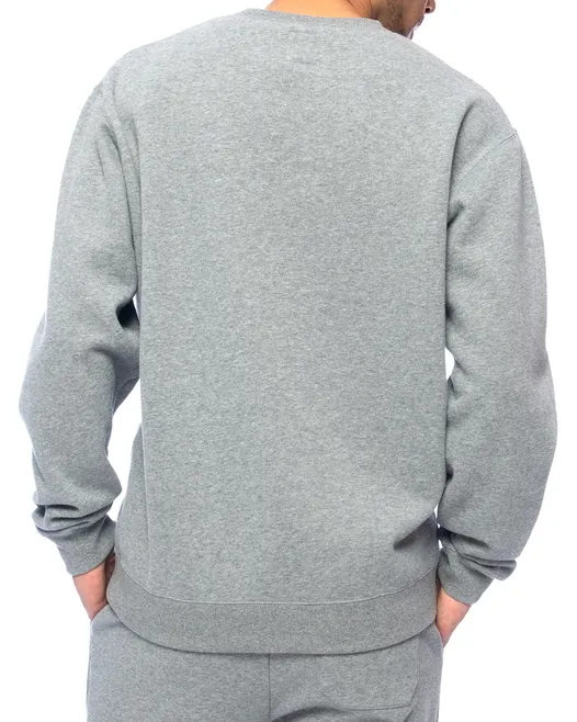 RVCA  |Crew Neck Long Sleeves Plain Logo Sweatshirts