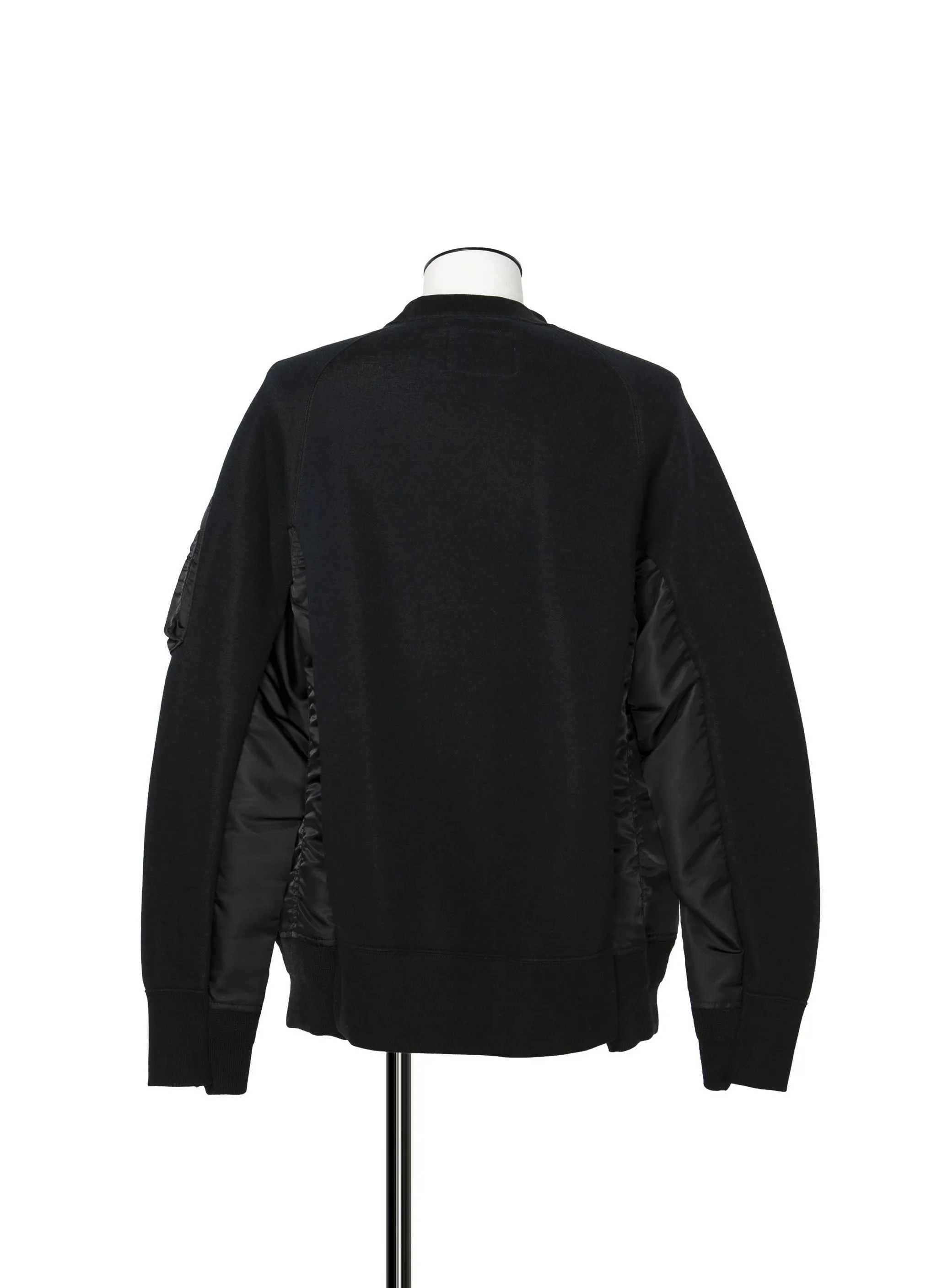 sacai  |Nylon Street Style Long Sleeves Plain Cotton Designers