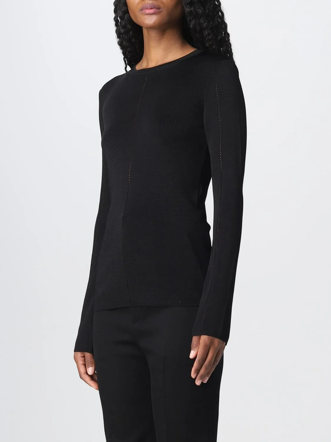 Saint Laurent  |Casual Style Long Sleeves Plain Office Style