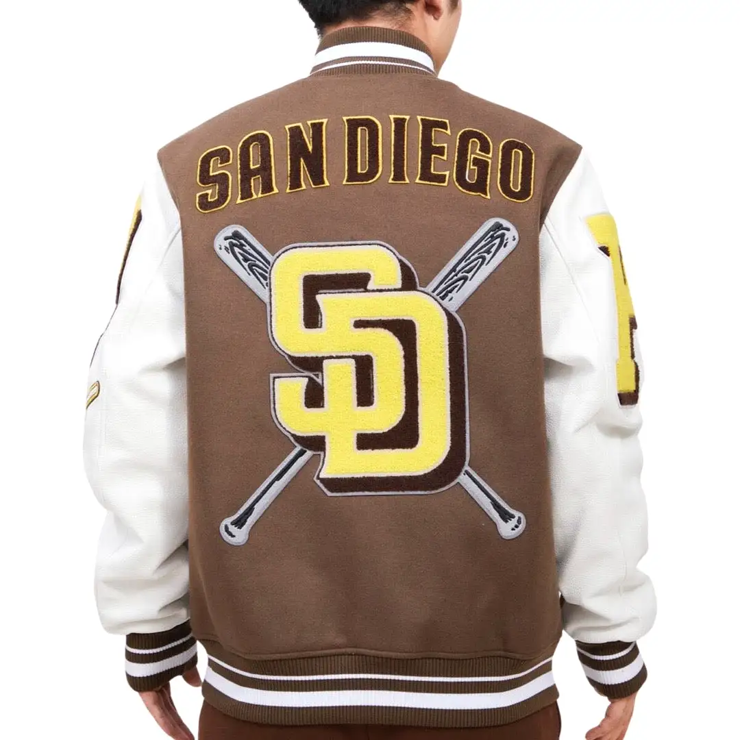 San Diego Padres Mash Up Varsity Jacket