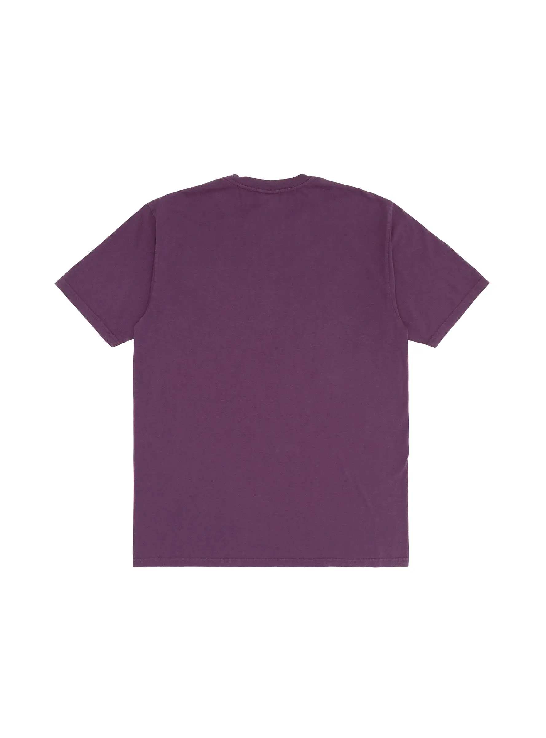 Small Stock Pigment Dyed T-shirt Purple