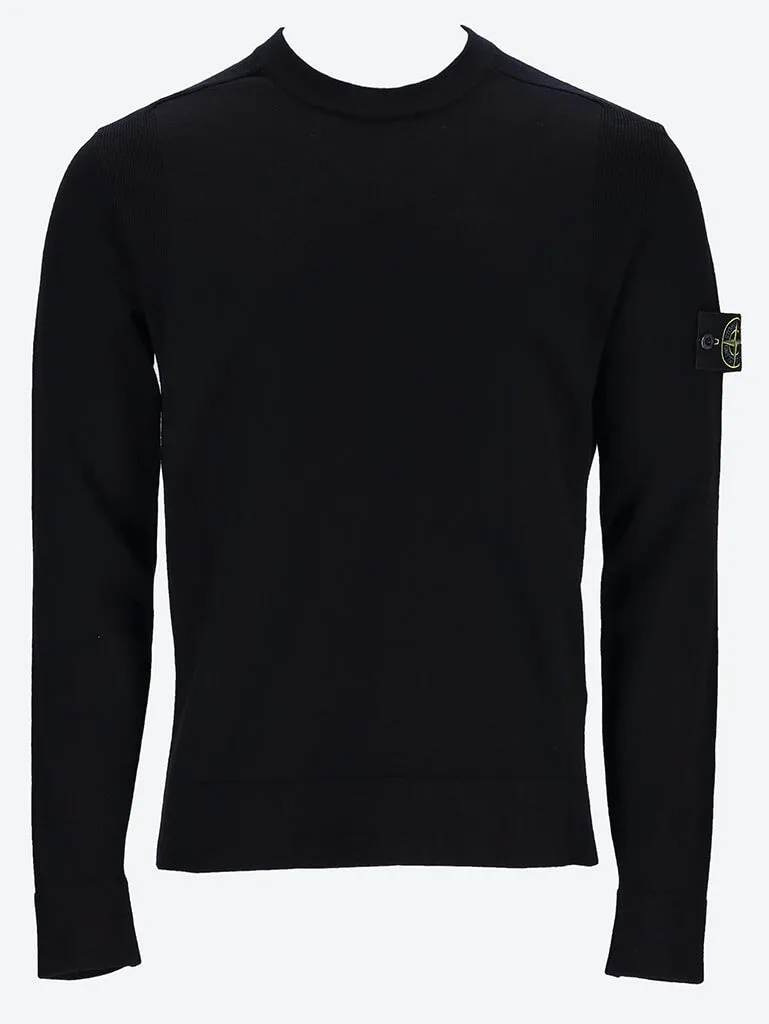 Stretch rws wool turtleneck