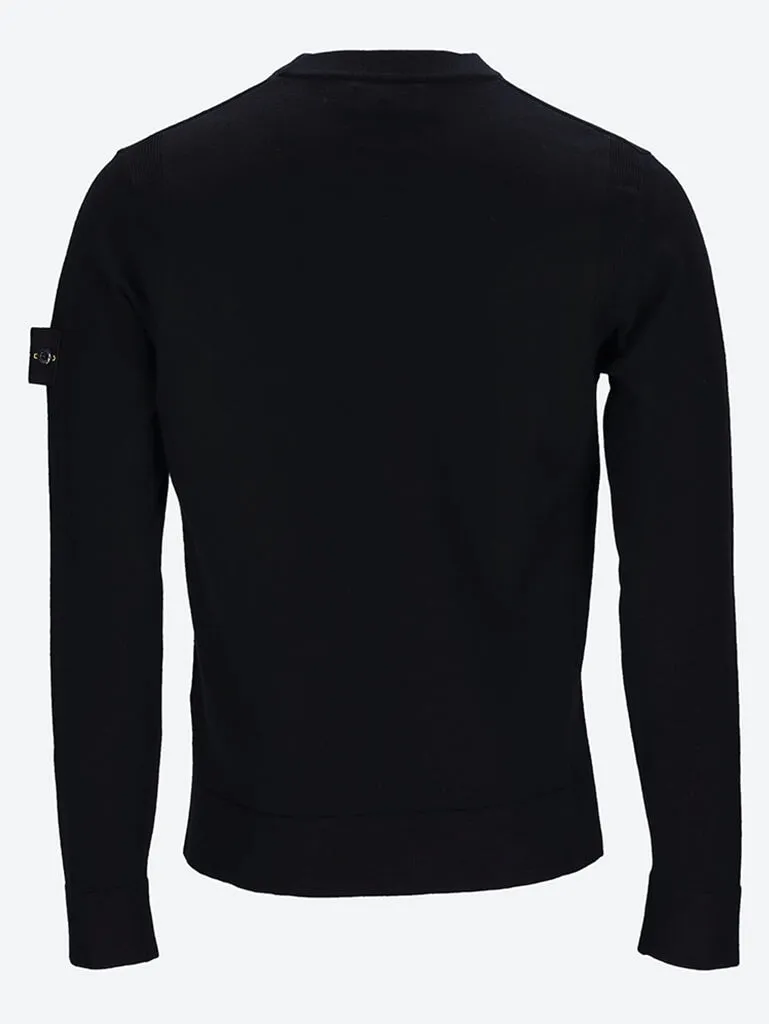 Stretch rws wool turtleneck