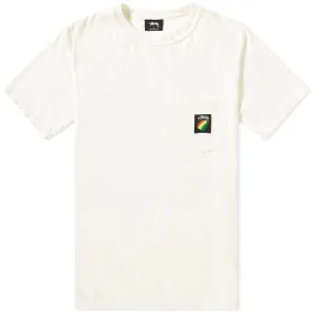 Stussy Rasta Pigment Dyed Pocket TeeNatural