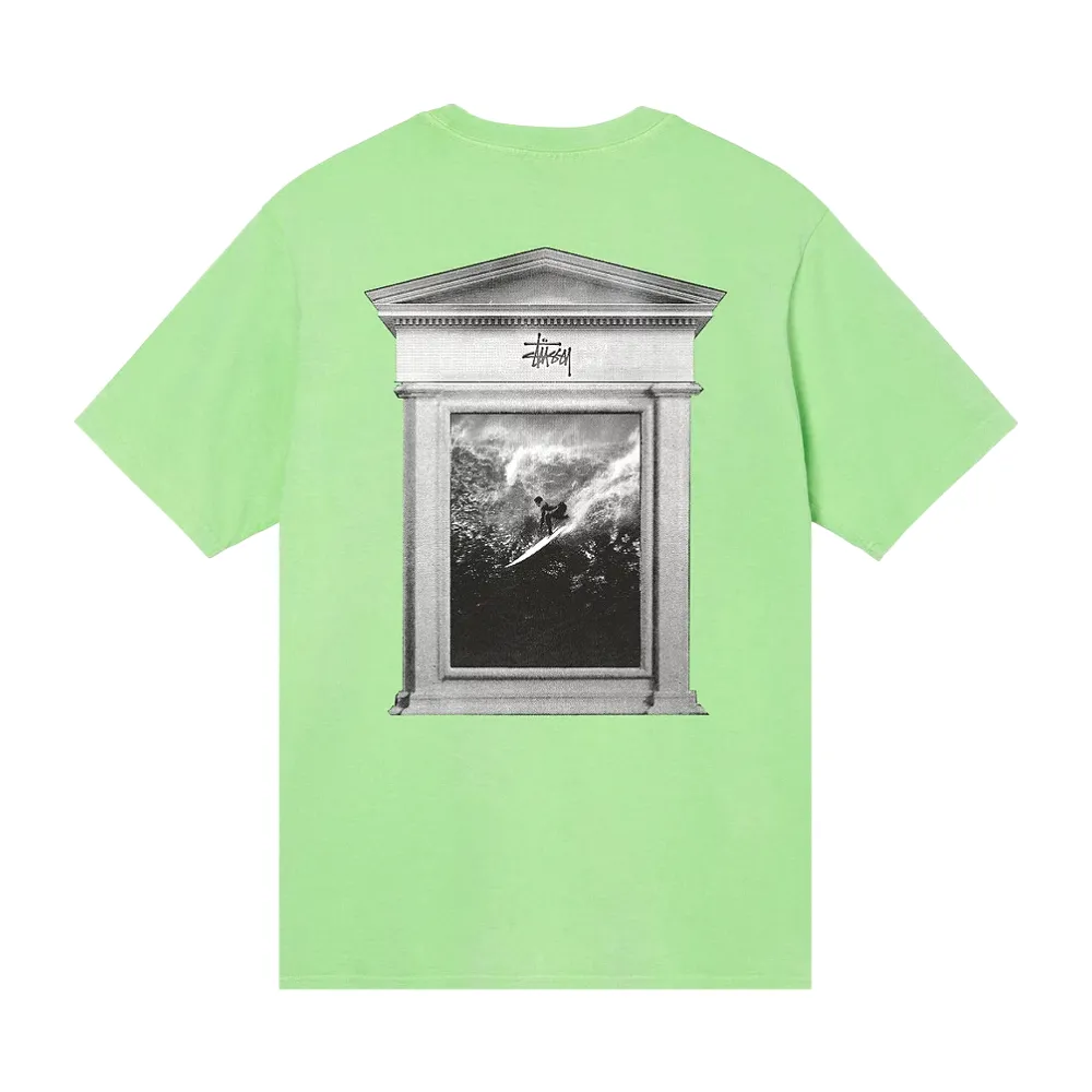 Stussy Surf Tomb Pigment Dyed Tee 'Green'