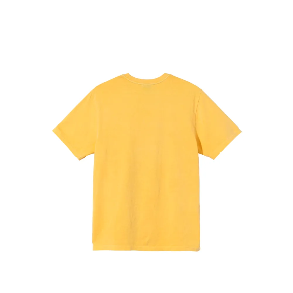 Stussy Surfman Pigment Dyed Tee Yellow 1904674