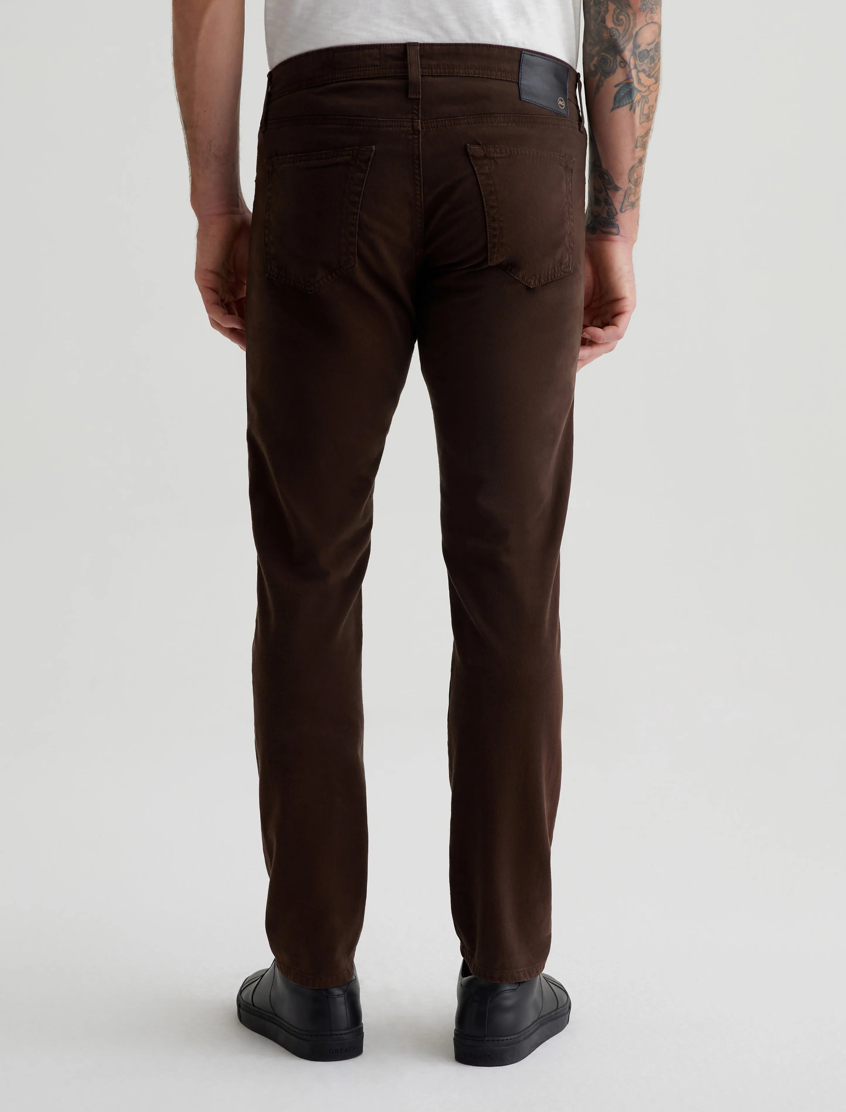 Tellis 5 Pocket Pant in Sueded Sateen