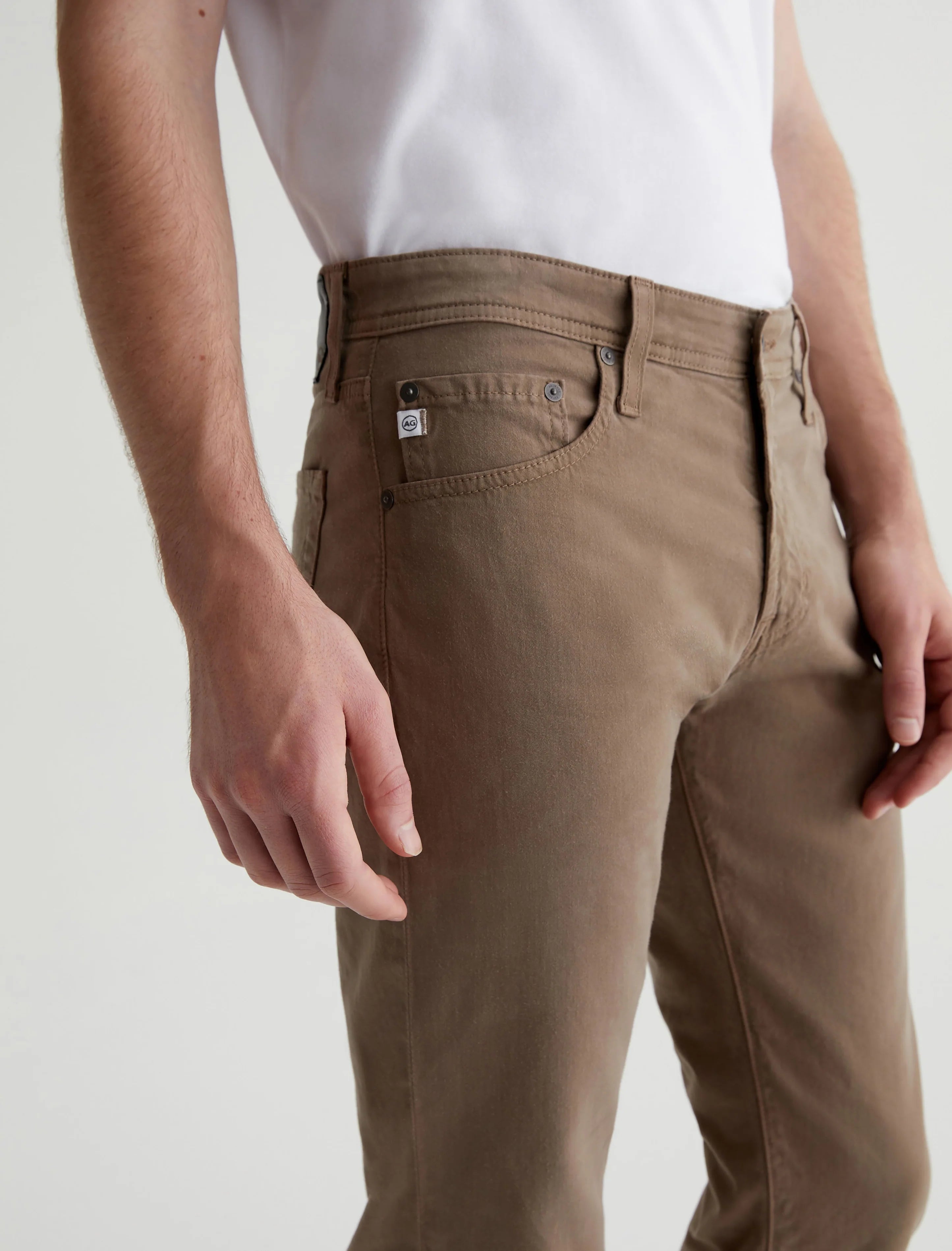 Tellis 5 Pocket Pant in Sueded Sateen