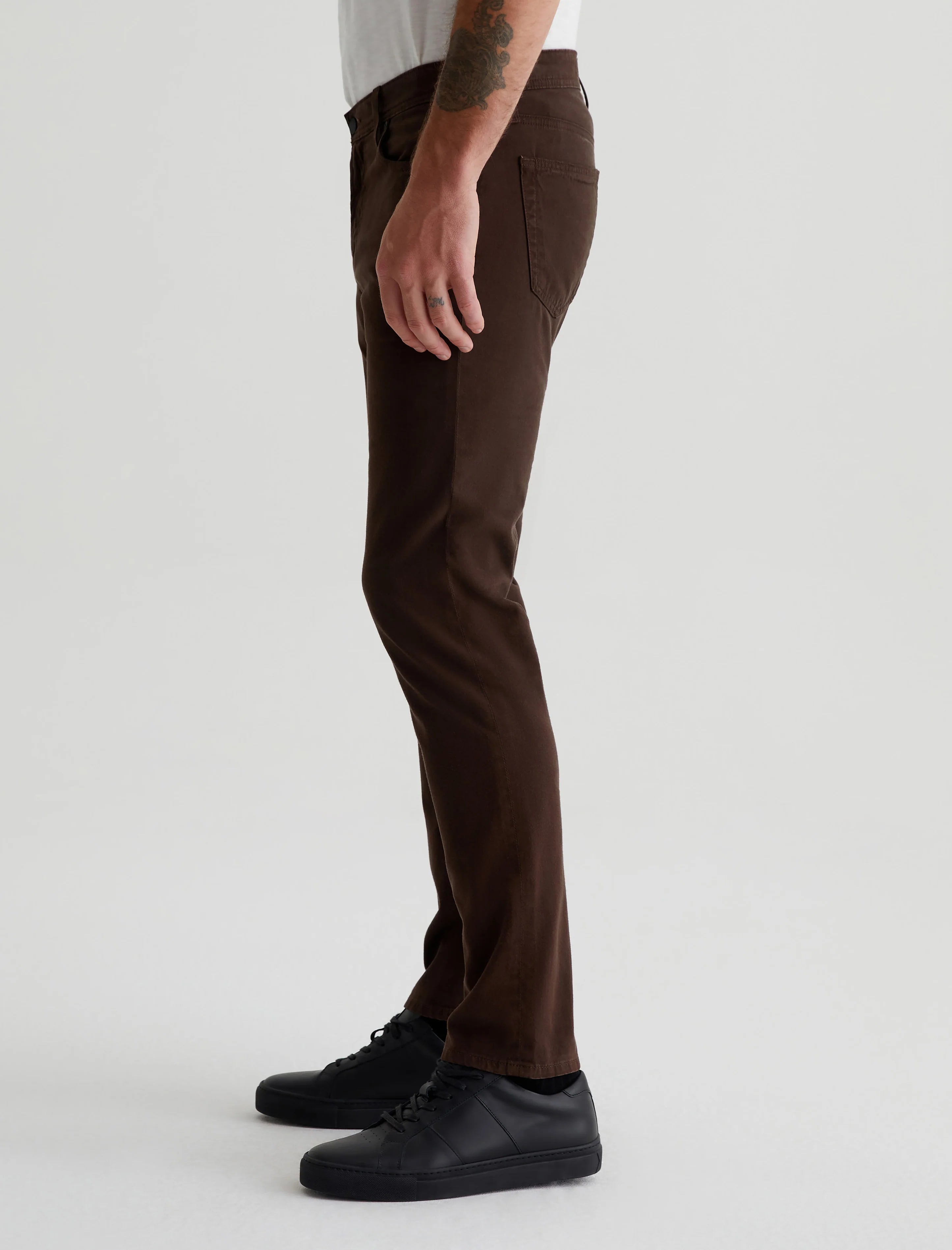 Tellis 5 Pocket Pant in Sueded Sateen