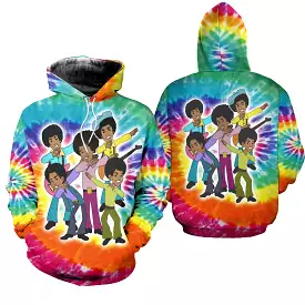 The Jackson 5ive Cartoon All-Over Hoodie