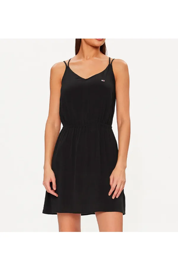 Tommy Hilfiger Women Essential Strap Dress Black