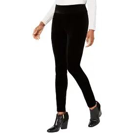 Tommy Hilfiger Womens Velvet Skinny Leggings