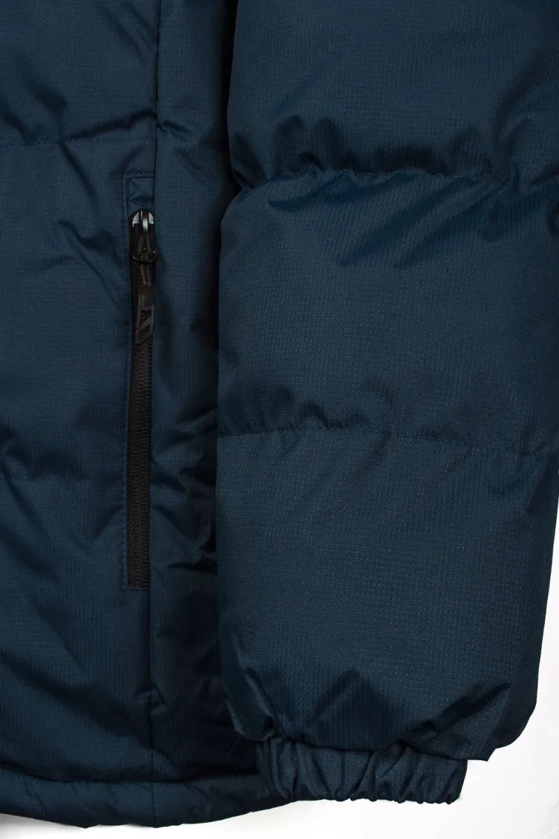 Trespass Clip Hooded Padded Jacket - Navy